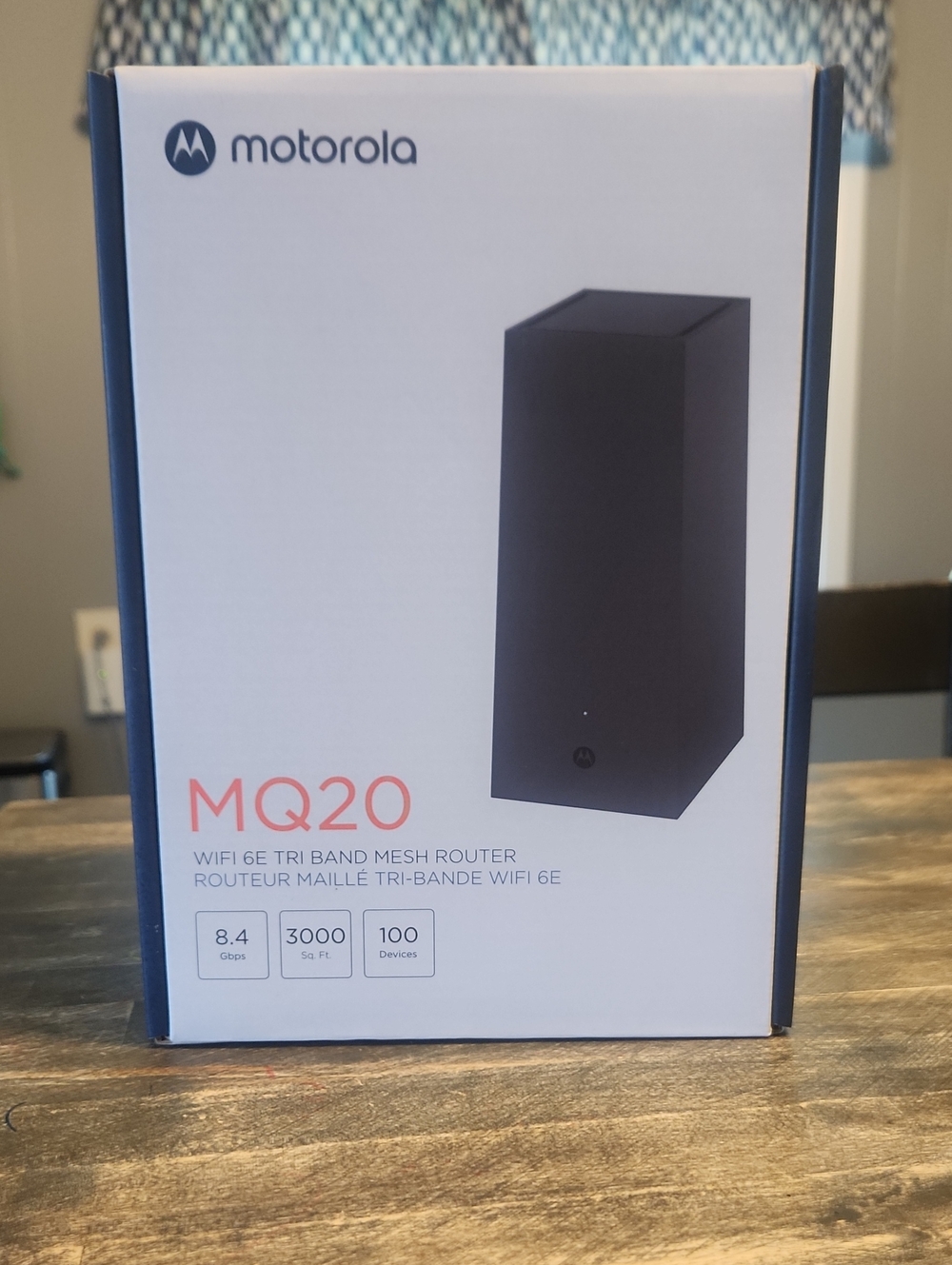 Motorola MQ20 Black Mesh WiFi 6E Router